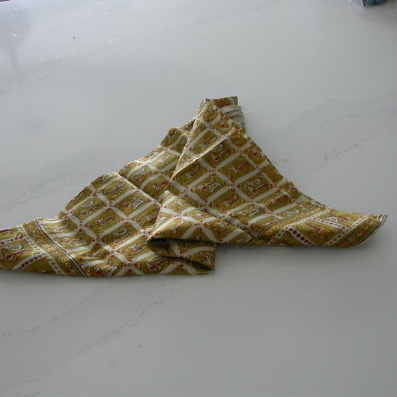 Vintage Silk Scarf - Picture 3 of 4
